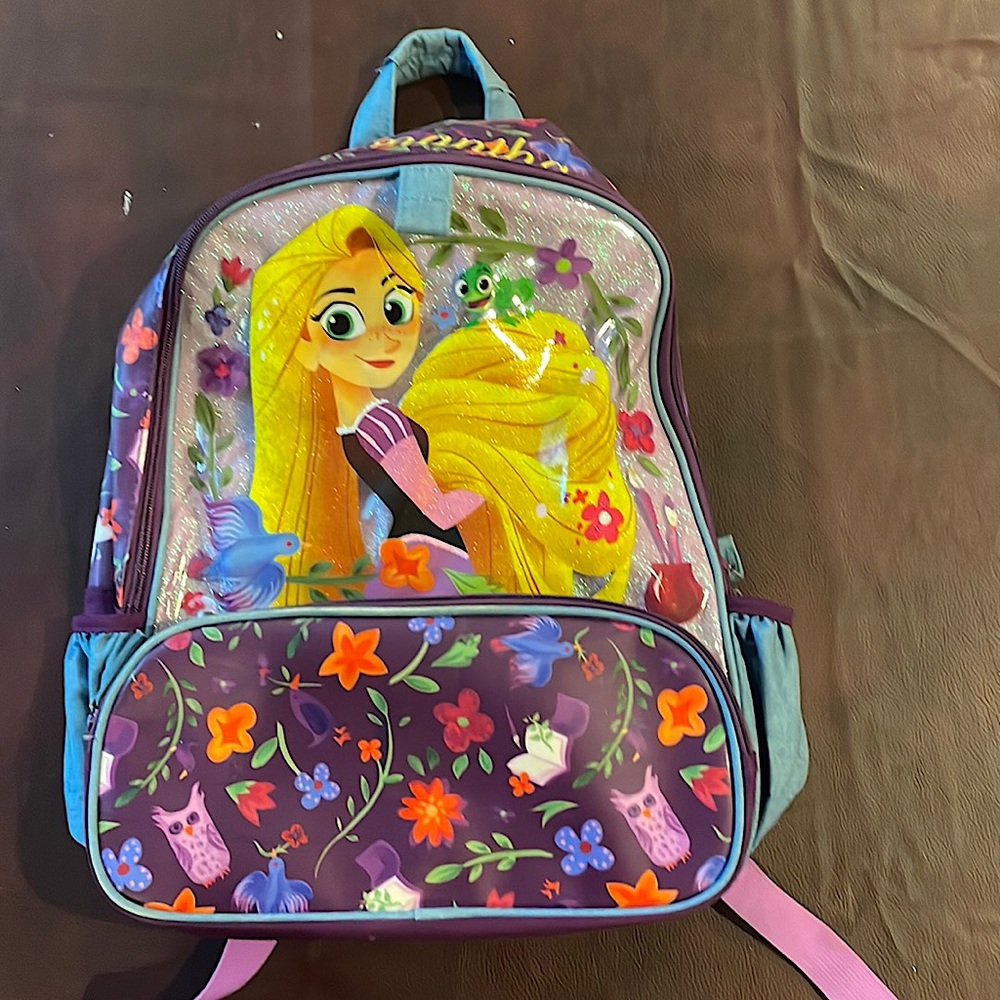 NWOT Disney Princess Rapunzel “Samantha” backpack